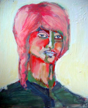 Painting titled "Self Portrait" by Elizabeth Howard, Original Artwork