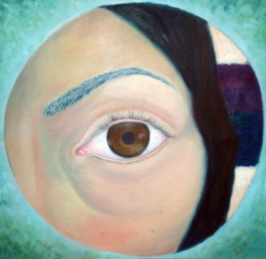 Painting titled "Rencor I" by Elizabeth López Avilés, Original Artwork