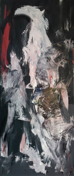 Peinture intitulée "Adoration" par Eliza Matica, Œuvre d'art originale, Huile