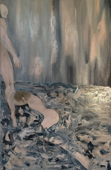 Картина под названием "301.83" - Eliza Matica, Подлинное произведение искусства, Масло