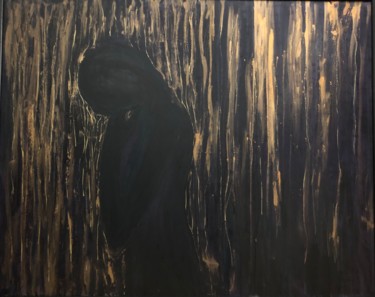 Картина под названием "Fluidity" - Eliza Matica, Подлинное произведение искусства, Масло