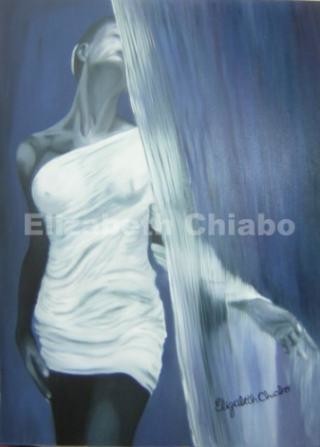 Pintura titulada "Esencia" por Licenciada En Psicologia Elizabeth Chiabo, Obra de arte original, Oleo