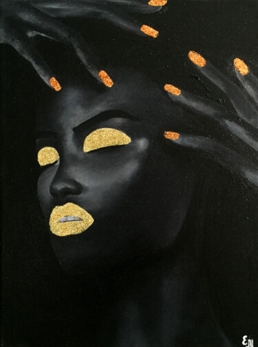 Картина под названием "Духовность 2" - Елизавета Малютина, Подлинное произведение искусства, Масло
