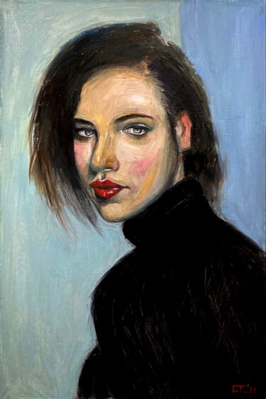 Anne Painting titled "Anne" by Elizaveta Timofeeva, Original Art, Oil