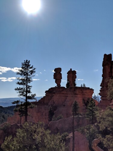 Photographie intitulée "Red Canyon" par Elke Matthaeus, Œuvre d'art originale