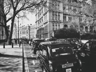 Photography titled "Cabbie Strike" by Elke Matthaeus, Original Artwork