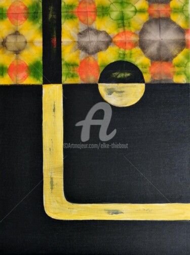 Peinture intitulée "Aube" par Elke Thiébaut, Œuvre d'art originale, Acrylique