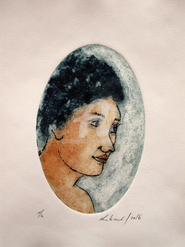 Printmaking titled "Sans Titre" by Elke Thiébaut, Original Artwork, Other