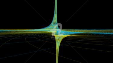 Arts numériques intitulée "True Colors #09" par Elkement, Œuvre d'art originale, Travail numérique 2D