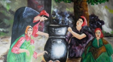 Peinture intitulée "5.JPG" par Sidi Khalid Elkhalifi, Œuvre d'art originale