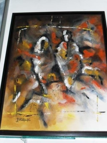 Peinture intitulée "20.JPG" par Sidi Khalid Elkhalifi, Œuvre d'art originale