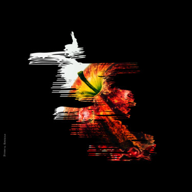 Digitale Kunst getiteld "apple3" door Youssef El Kharroufi, Origineel Kunstwerk, Digitaal Schilderwerk
