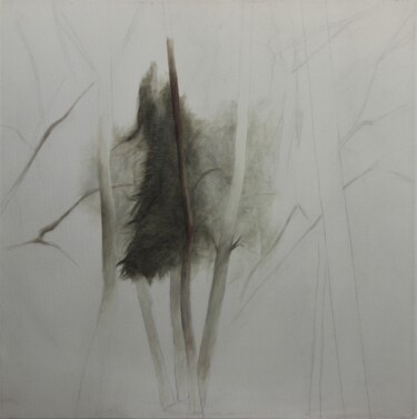 Ζωγραφική με τίτλο "forest3" από Ella Barsky, Αυθεντικά έργα τέχνης, Λάδι