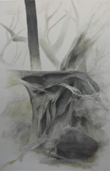 Pintura titulada "forest9" por Ella Barsky, Obra de arte original, Oleo