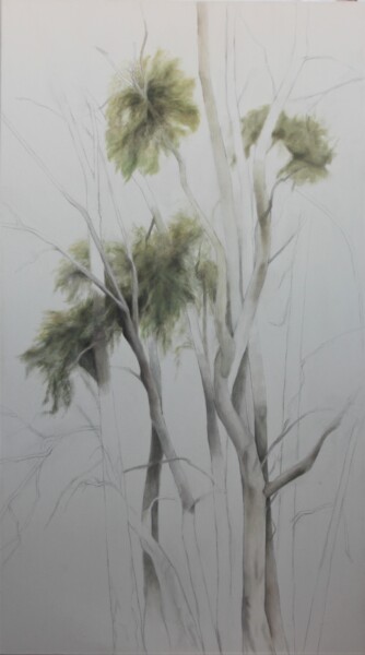 Peinture intitulée "tree5" par Ella Barsky, Œuvre d'art originale, Huile