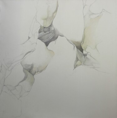 Картина под названием "abstract5" - Ella Barsky, Подлинное произведение искусства, Масло