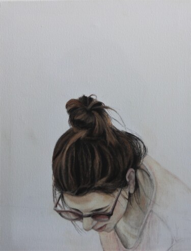 Картина под названием "young women 2" - Ella Barsky, Подлинное произведение искусства, Масло