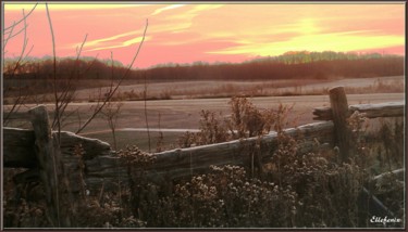 Fotografia zatytułowany „Lever du soleil cha…” autorstwa Ellefenix, Oryginalna praca