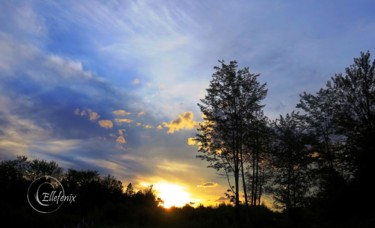 Photographie intitulée "coucher-de-soleil-j…" par Ellefenix, Œuvre d'art originale
