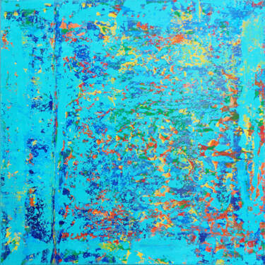 Картина под названием "Deep Ocean" - Elli Popa, Подлинное произведение искусства, Акрил