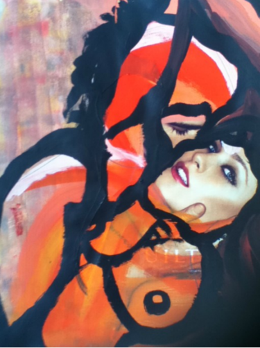 Painting titled "triptique-1.jpg" by Éloïse David, Original Artwork