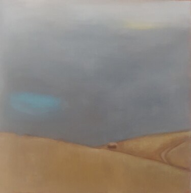 Painting titled "Road" by Eloise Gerbert, Original Artwork, Oil