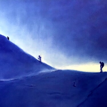 Картина под названием "The Way" - Eloise Gerbert, Подлинное произведение искусства, Масло