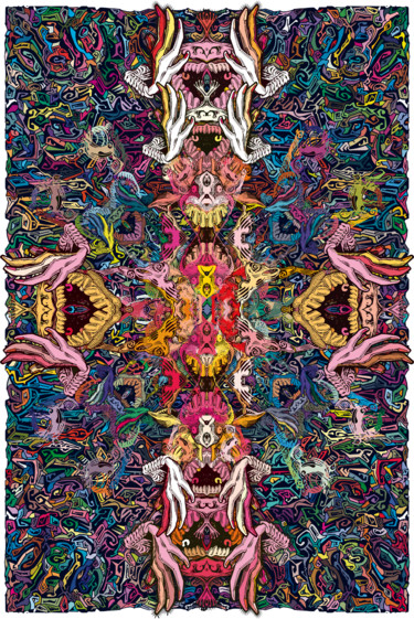 Artes digitais intitulada "Abysscream" por Jean-Jacques Tachdjian, Obras de arte originais