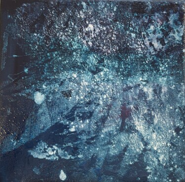 Pittura intitolato "From the depths" da Els Devrieze, Opera d'arte originale, Acrilico