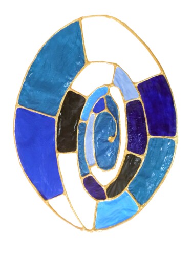 Pittura intitolato "Spirale" da Elsa Mrugalski, Opera d'arte originale, Acrilico