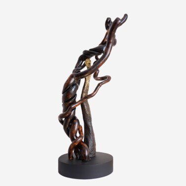 Escultura intitulada "Alegoría del Alma I" por Elsa Muñoz, Obras de arte originais, Bronze