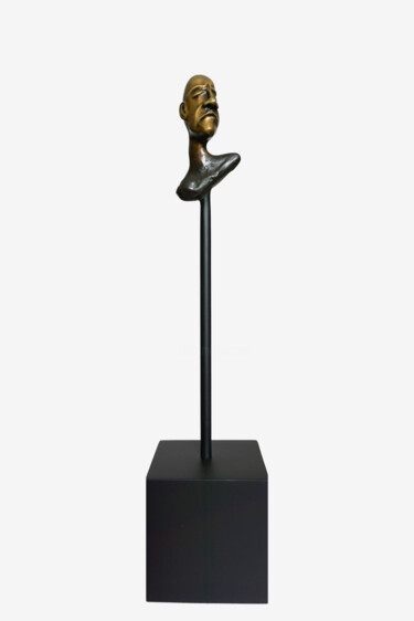 Skulptur mit dem Titel "Egos 3" von Elsa Muñoz, Original-Kunstwerk, Bronze