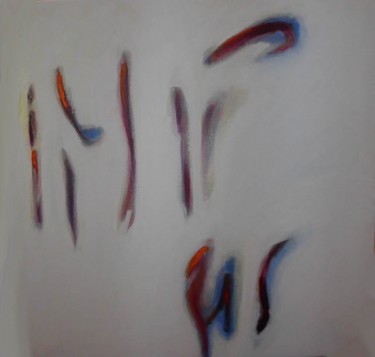 Peinture intitulée "Chromosomes II" par Elsa Renaud, Œuvre d'art originale