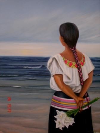 Pintura titulada "Esperanza" por Elsa, Obra de arte original