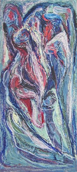Pintura titulada "Juego de dedos /Gio…" por Elsa Lores, Obra de arte original