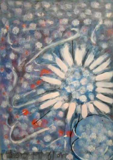 Pintura titulada "Quiero mi Flor/ Vog…" por Elsa Lores, Obra de arte original