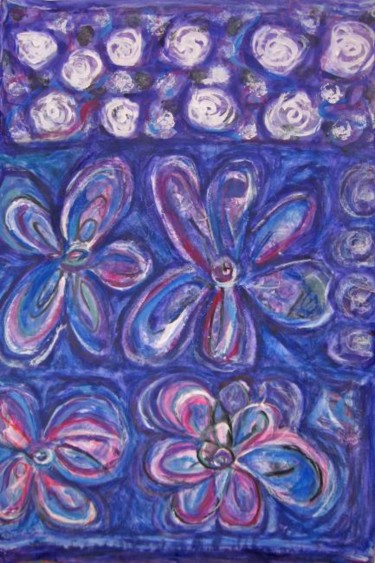 Pintura titulada "Algunas de mis Flor…" por Elsa Lores, Obra de arte original