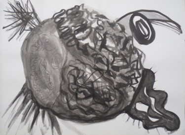 Dibujo titulada "5.jpg" por Elsa Lores, Obra de arte original, Tinta