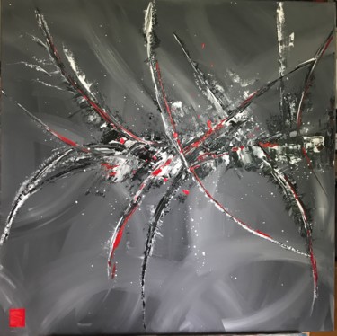 Peinture intitulée "feeling" par Elsa M, Œuvre d'art originale, Acrylique Monté sur Châssis en bois