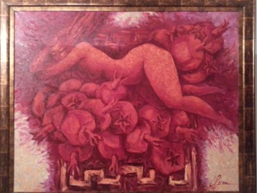Картина под названием "Плодородие" - Elshen, Подлинное произведение искусства, Масло