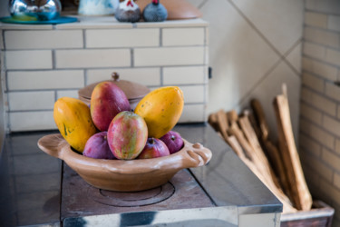 Fotografia intitulada "Frutas na fruteira" por Elton Abreu, Obras de arte originais, Fotografia digital