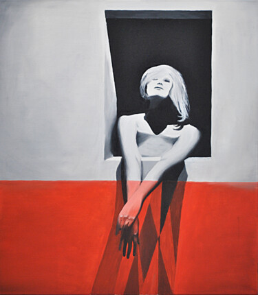 Картина под названием "Hands tied" - Elvira Venko, Подлинное произведение искусства, Масло Установлен на Деревянная рама для…