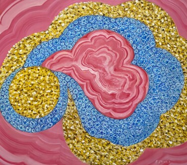 Malerei mit dem Titel ""Pleasure" (Integra…" von Elvira Kamaletdinova, Original-Kunstwerk, Öl