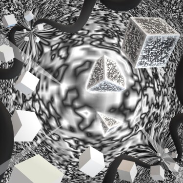 Arts numériques intitulée "ENTROPY IS FILTHY" par Elwe, Œuvre d'art originale, Modélisation 3D