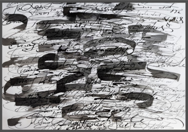 Solitude Drawing titled "Solitude" by Elzara Oiseau, Original Art, Ink