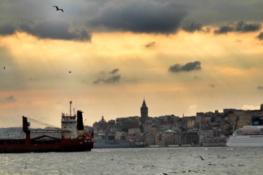 Fotografia intitolato "İstanbul" da Elzem, Opera d'arte originale, Fotografia digitale