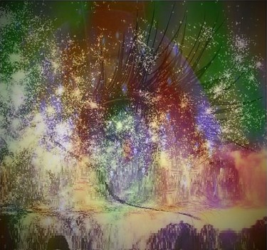 Arts numériques intitulée "Universum II" par Emivita, Œuvre d'art originale, Peinture numérique