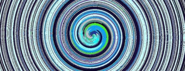 Arts numériques intitulée "Spirale" par Emivita, Œuvre d'art originale, Peinture numérique