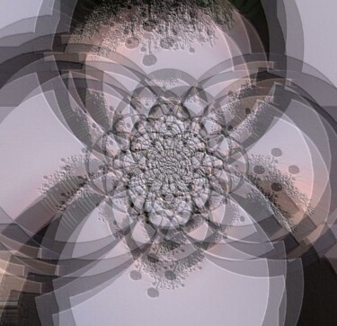 Digitale Kunst mit dem Titel "Himmel und Blumen" von Emivita, Original-Kunstwerk, 2D digitale Arbeit