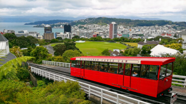 Photography titled "View from Kelburn H…" by Emaga Travels By Emaga Art, Original Artwork, Digital Photography